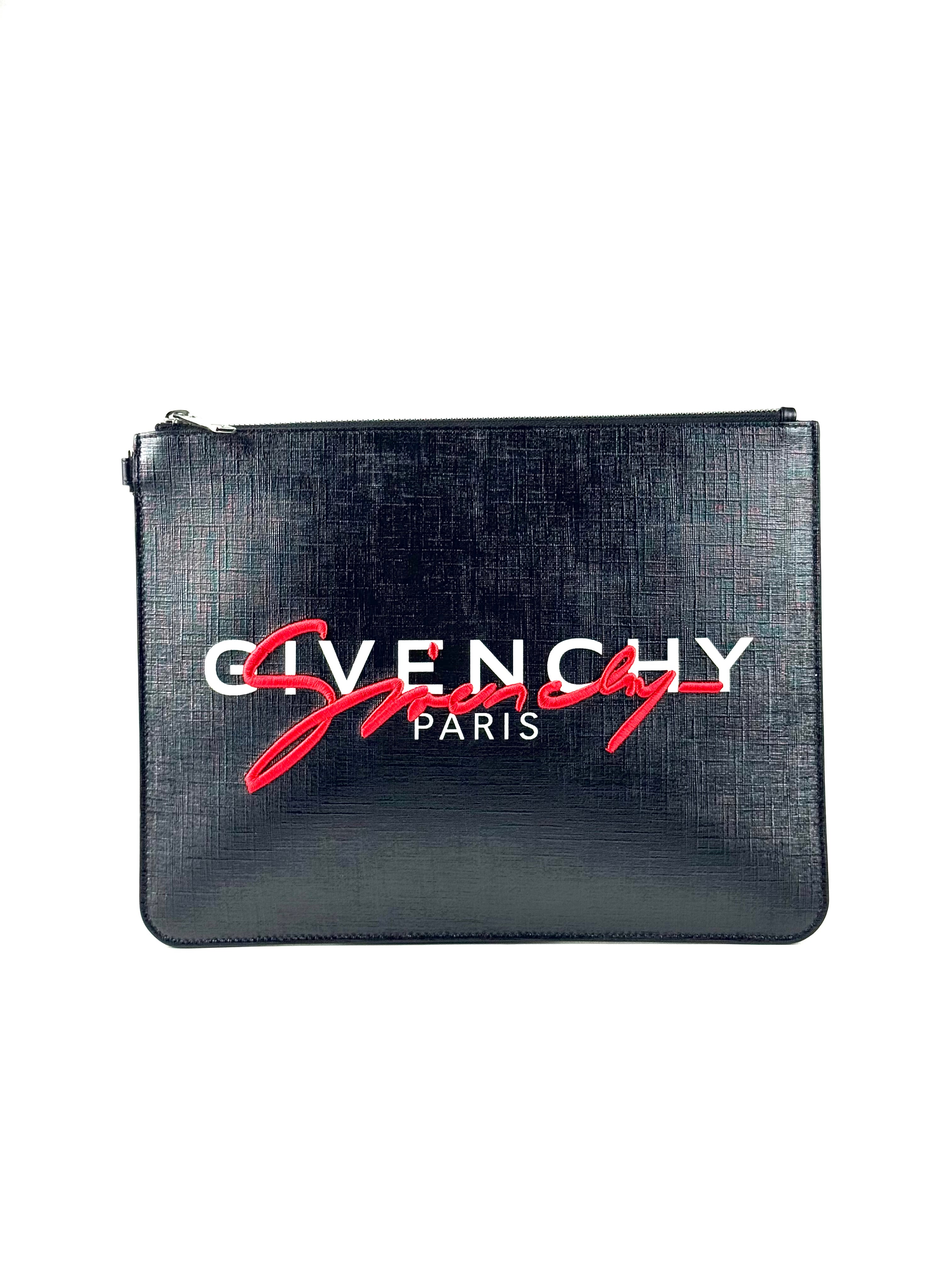 Givenchy Signature Black Clutch