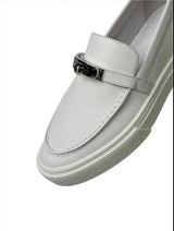 Hermès Game Kelly White Slip-On Sneakers 6