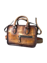 Berluti Scritto Guliver Brown Messenger Bag 3