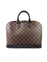 Louis Vuitton Alma MM Damier Ebene Bag 6