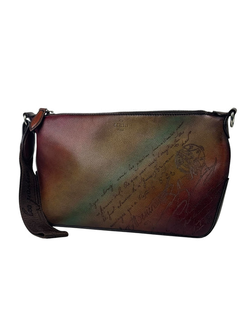 Berluti Scritto Toujours Soft Zipped Pouch