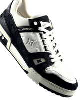 Louis Vuitton Trainer Monogram Denim Black Sneakers 6
