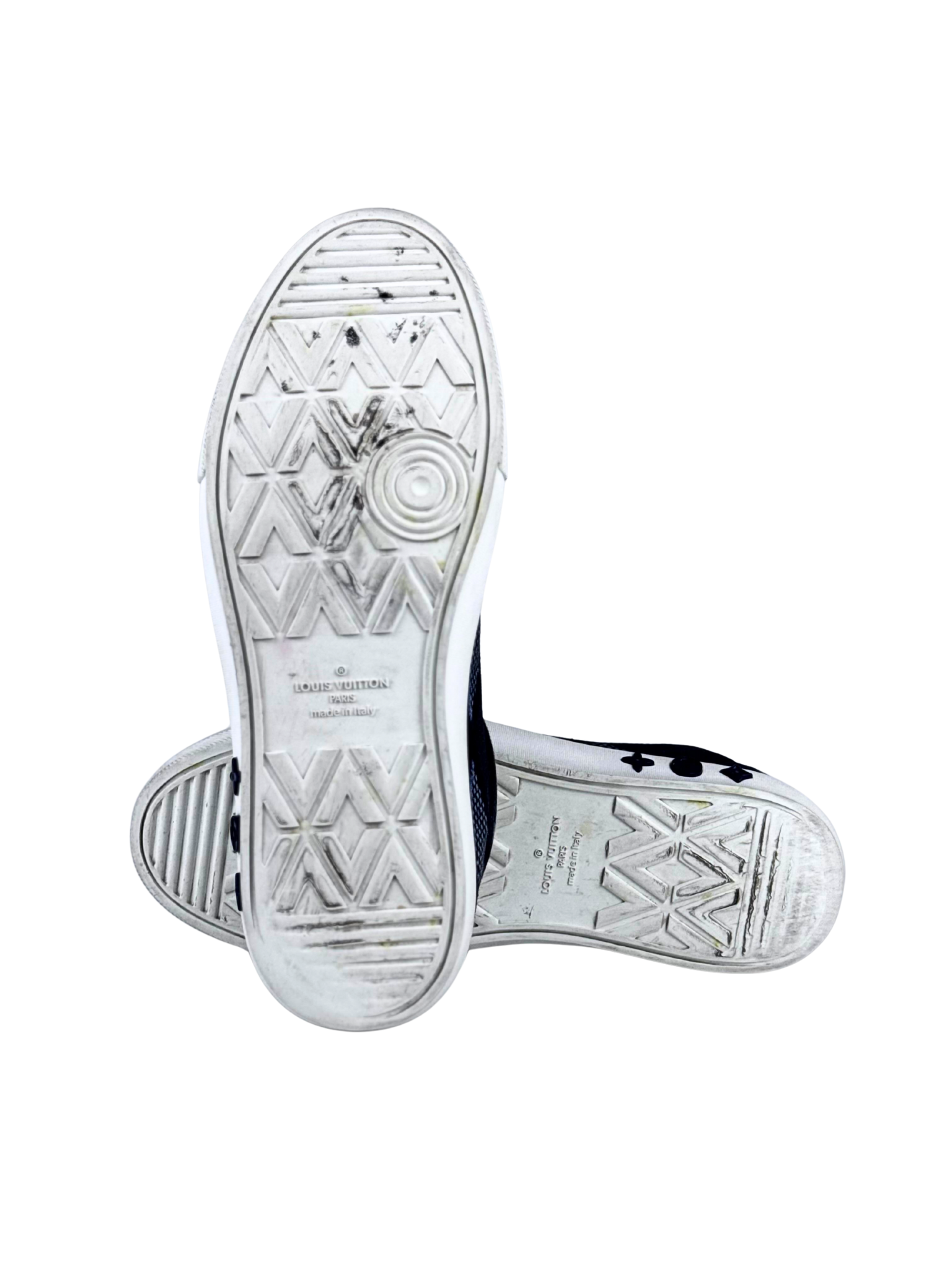 Louis Vuitton Damier Ollie Navy Blue Sneakers