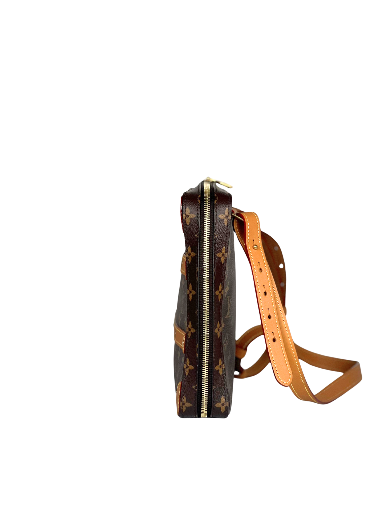 Louis Vuitton Monogram Maccasar Soft Trunk MM Messenger Bag