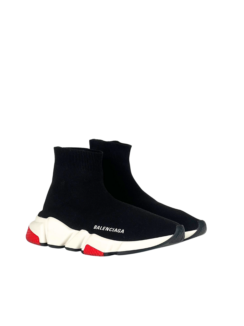 Balenciaga Speed Trainer Bred Sneakers