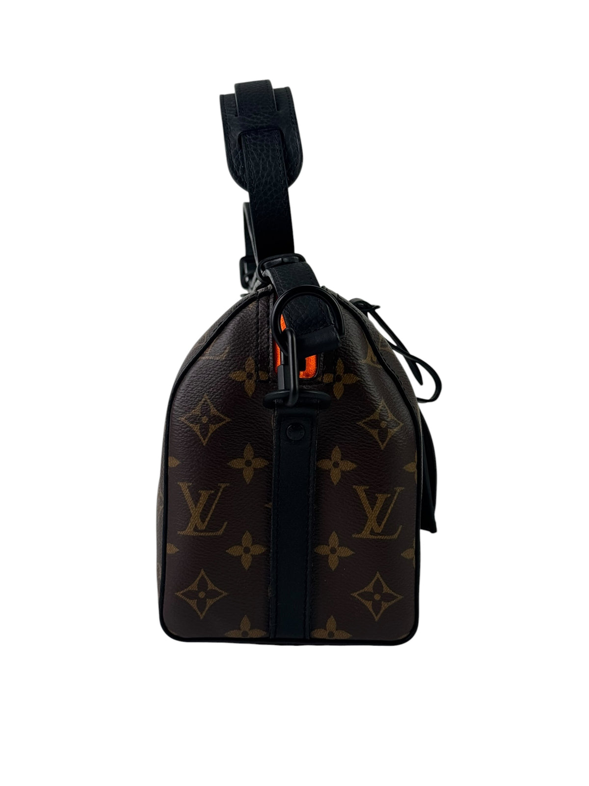 Louis Vuitton x Virgil Abloh Monogram Macassar With Friend City Keepall Sling Bag