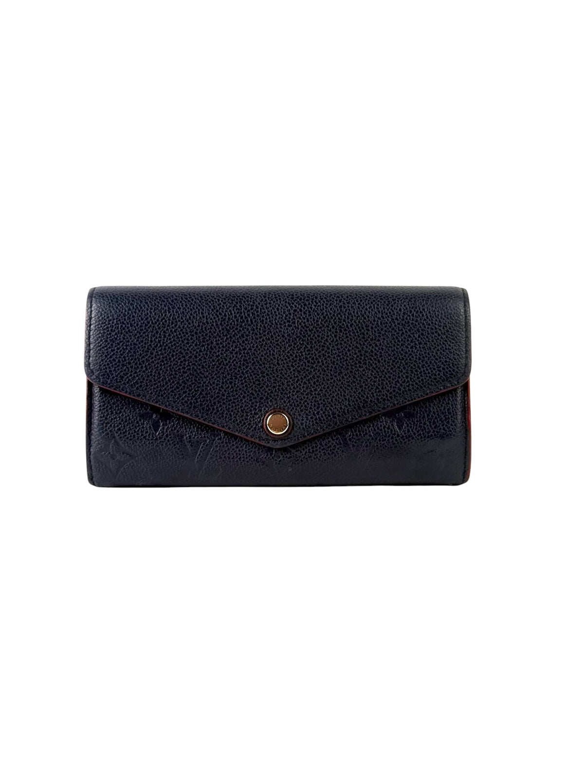 Louis Vuitton Monogram Empreinte Sarah Long Wallet