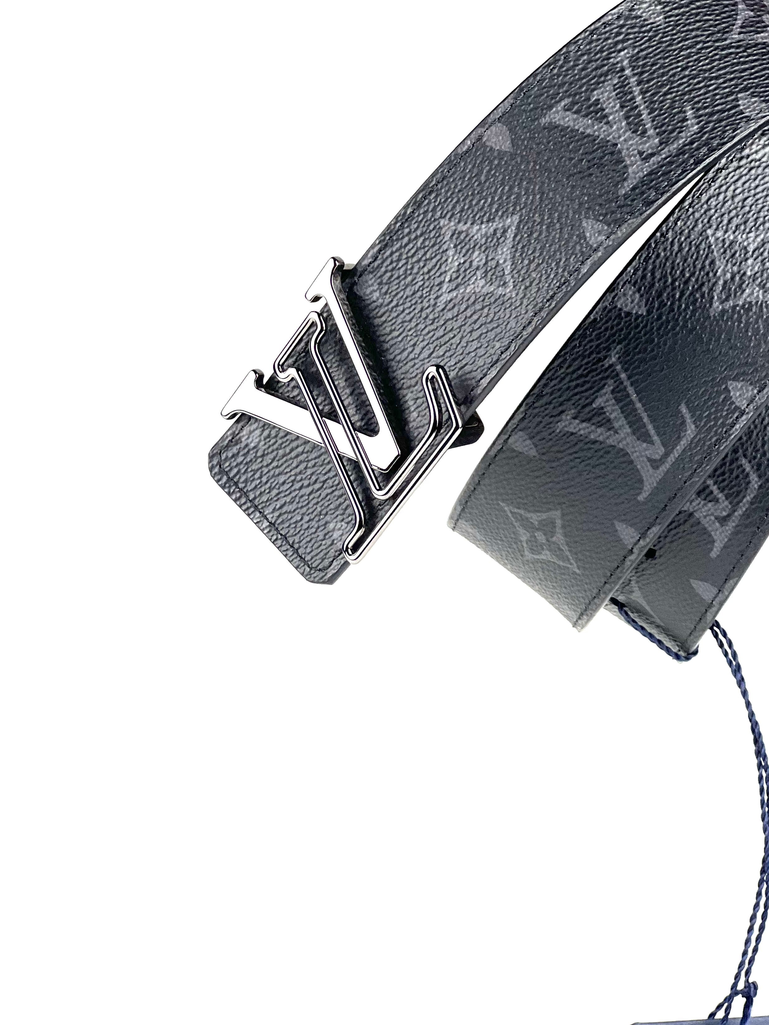 Louis Vuitton Initial 40mm Eclipse Monogram Reversible Belt
