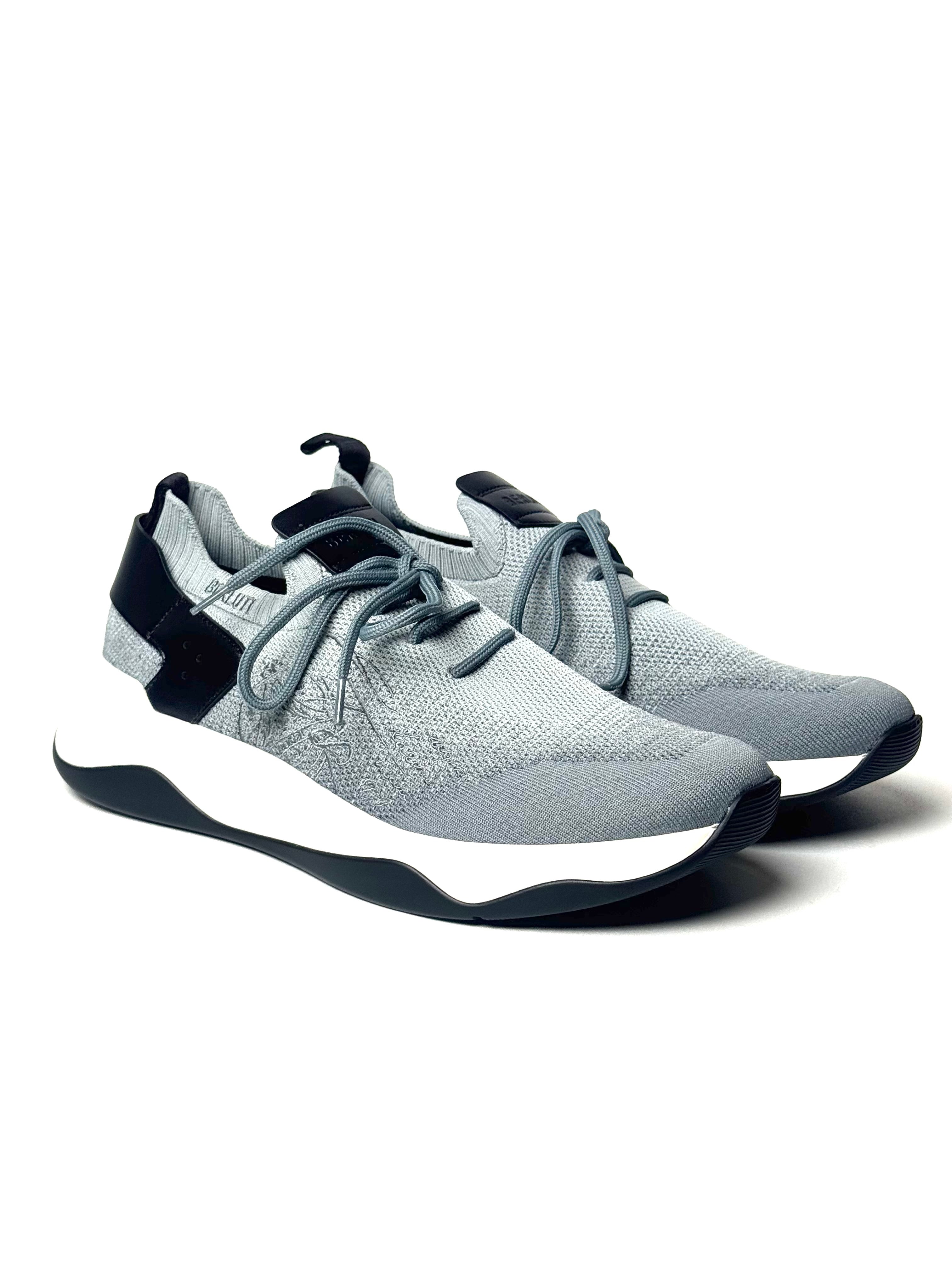 Berluti Knit Shadow Grey Sneakers
