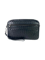 Bottega Veneta Intrecciato Black Clutch 1
