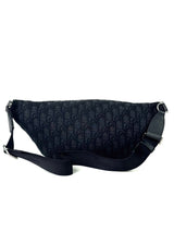 Christian Dior Oblique Jacquard Black Heritage Belt Bag 4