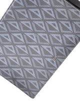 Christian Dior Diamond Black A5 Triangle Pouch 6