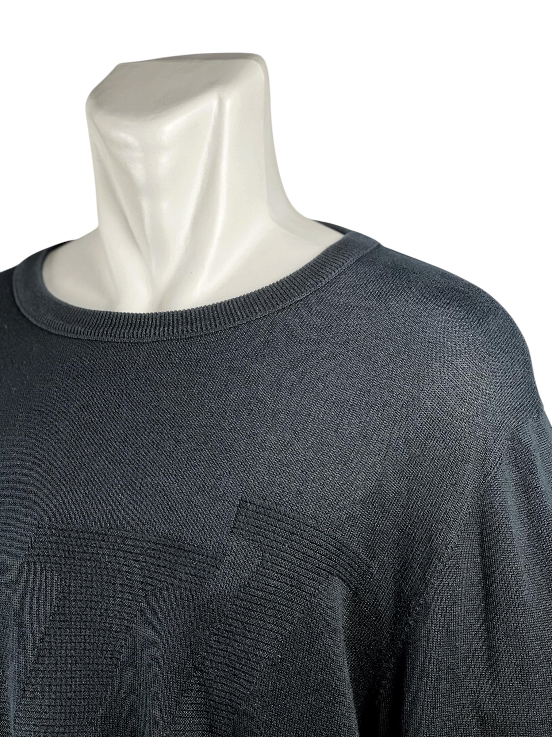 Louis Vuitton Monogram Logo Knit Sweathshirt