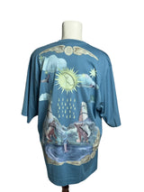 Givenchy Aqua Story Blue T-Shirt 6
