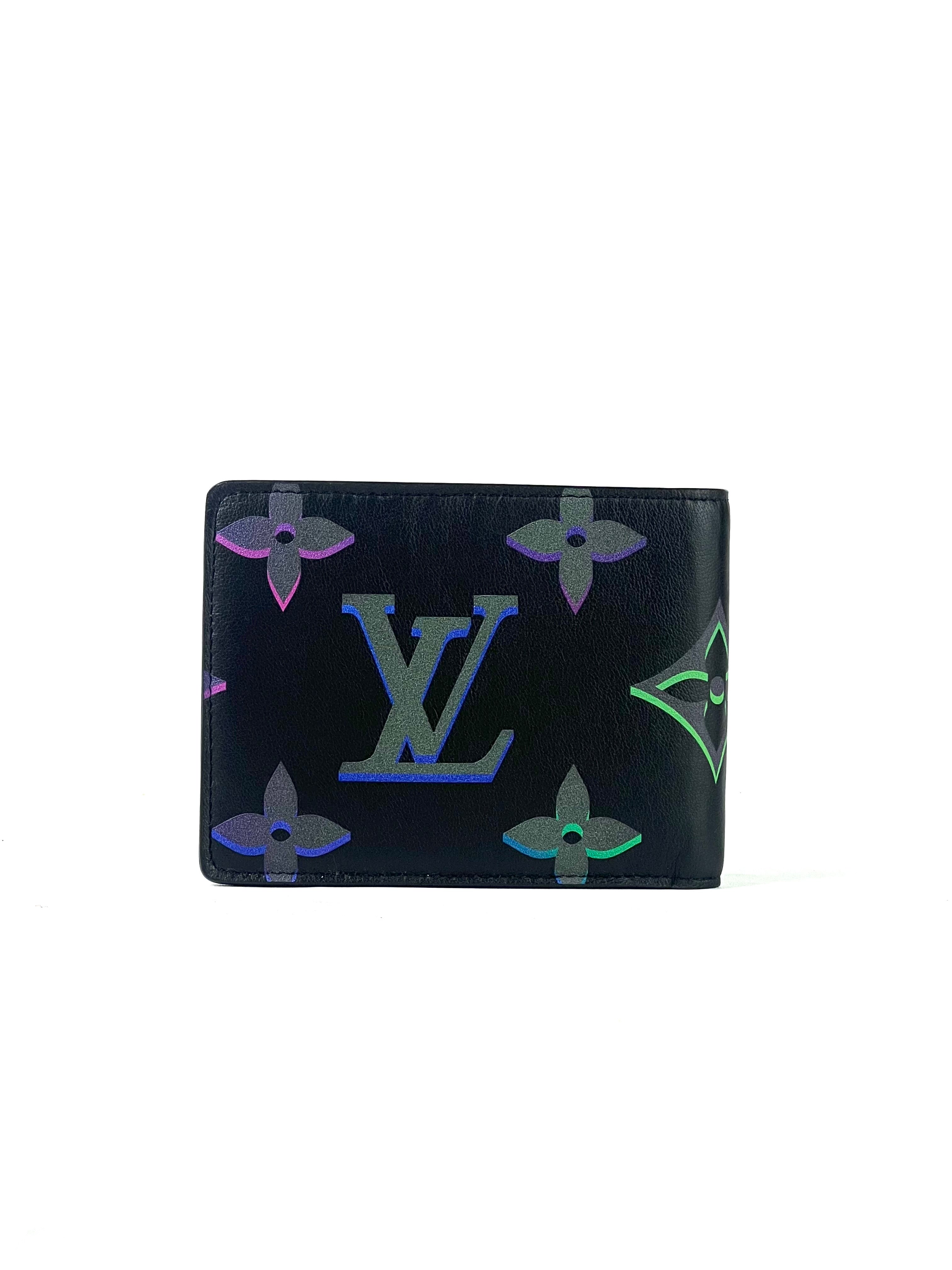 Louis Vuitton Monogram Spotlight Leather Multiple Wallet