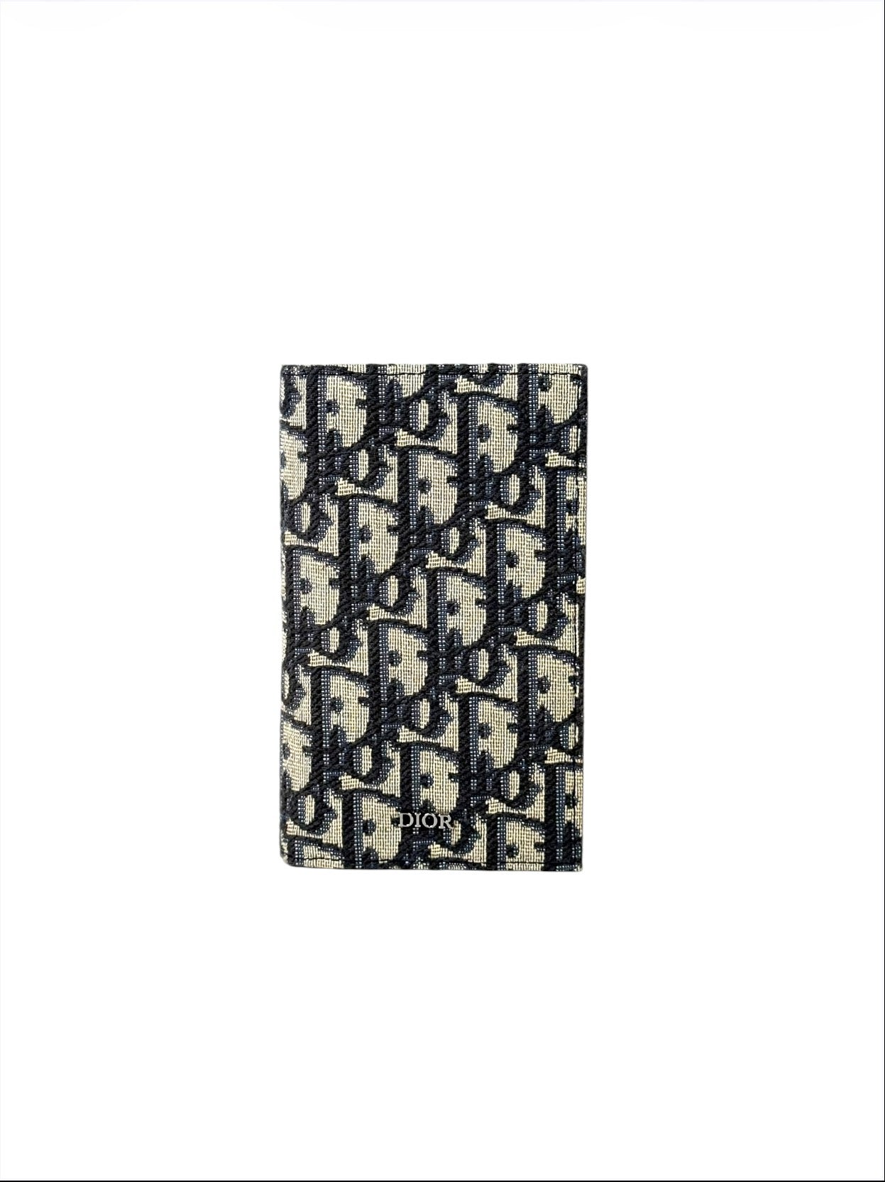 Christian Dior Oblique Jacquard Bifold Pocket Wallet
