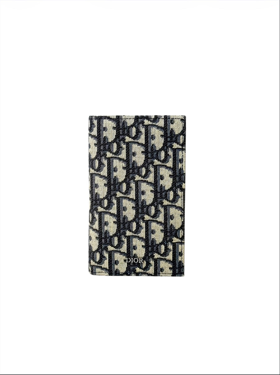 Christian Dior Oblique Jacquard Bifold Pocket Wallet