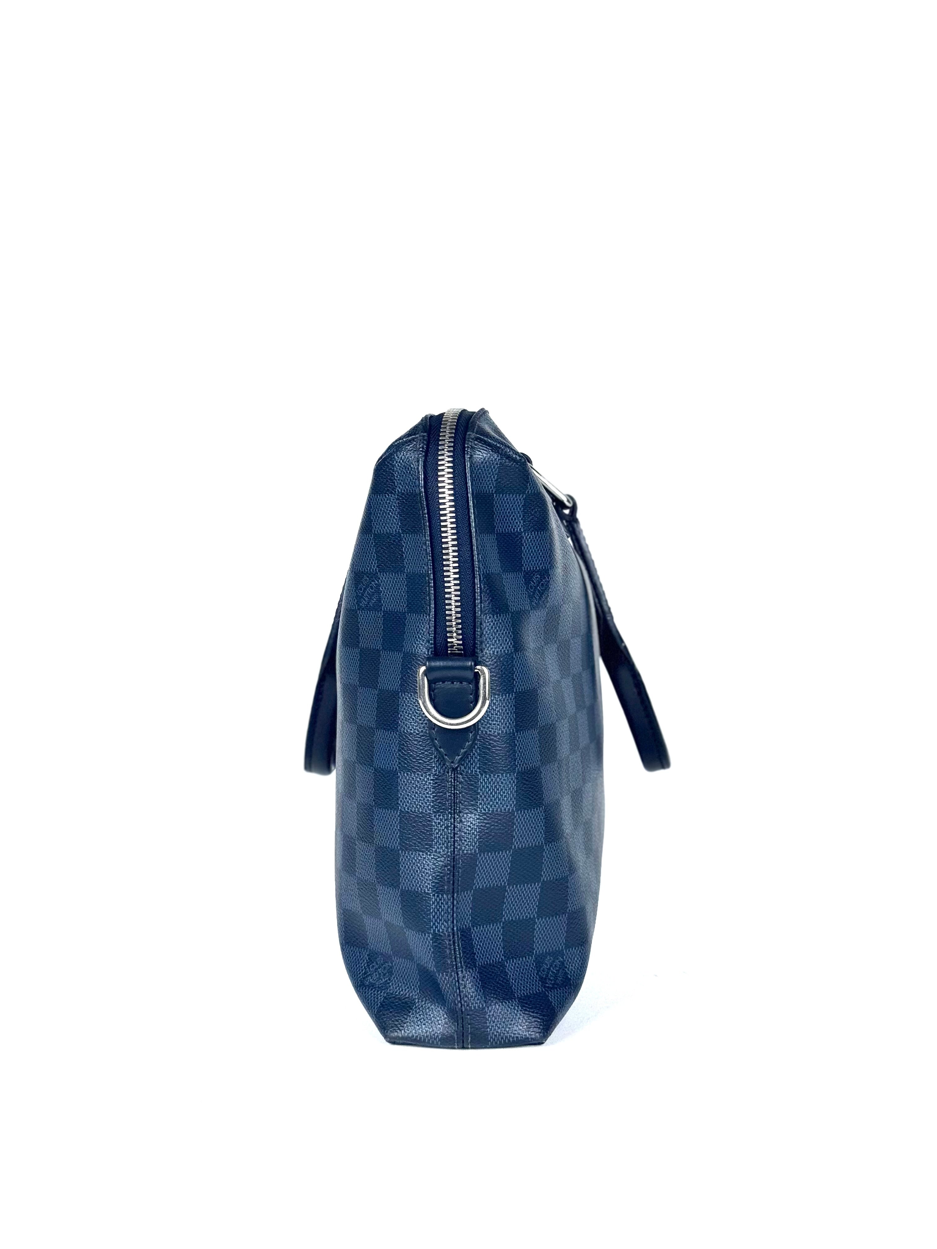Louis Vuitton Damier Cobalt Porte Document Bag