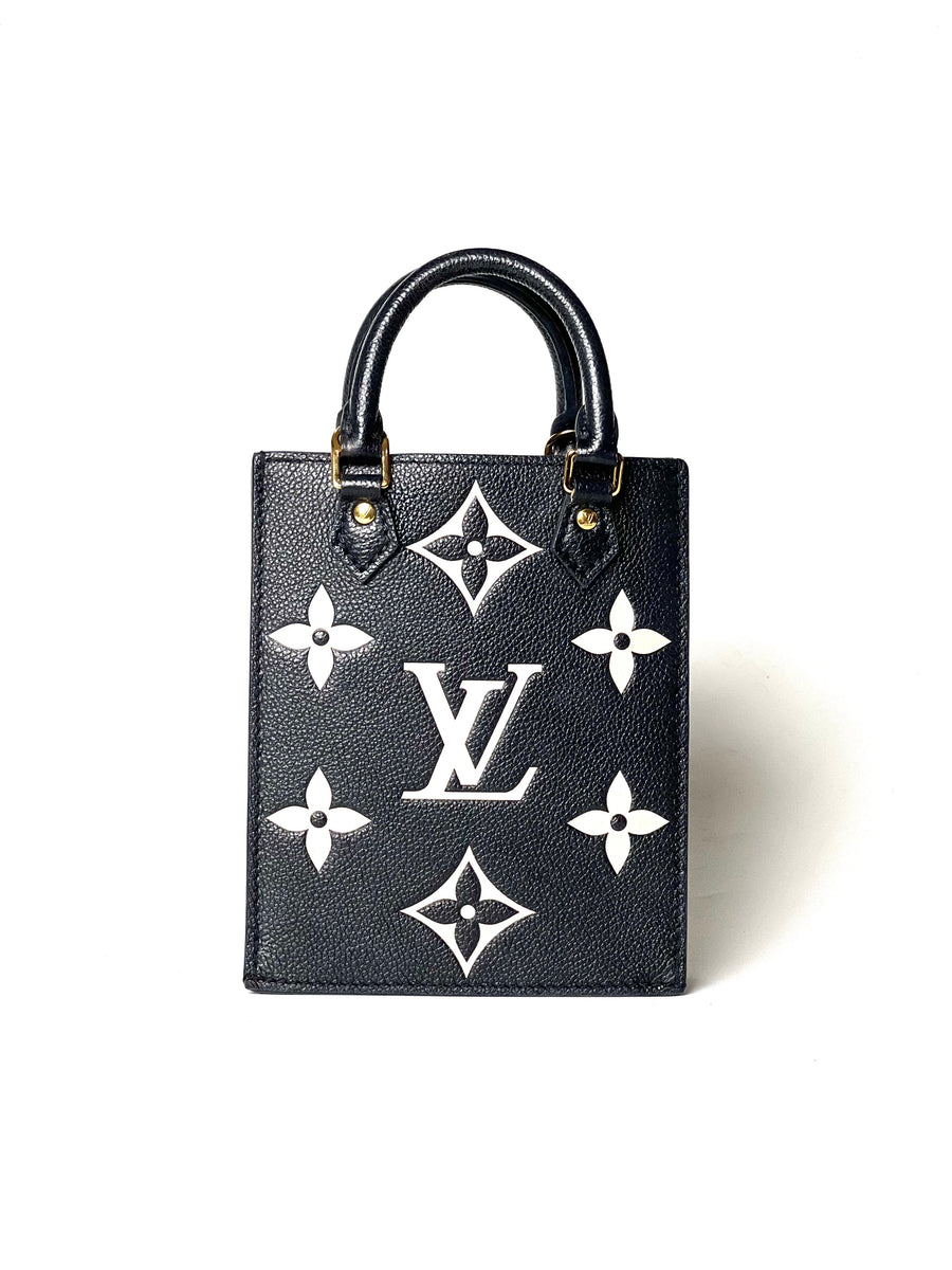 Louis Vuitton Sac Plat Petit Bicolor Monogram Slingbag