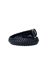 Zegna Black Leather Belt 4
