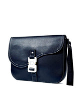 Christian Dior Saddle Grain Leather Clutch 2