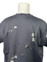 Givenchy Destroyed Logo Black Shirt 6