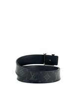 Louis Vuitton Initial Logo 35mm Eclipse Monogram Reversible Belt 3