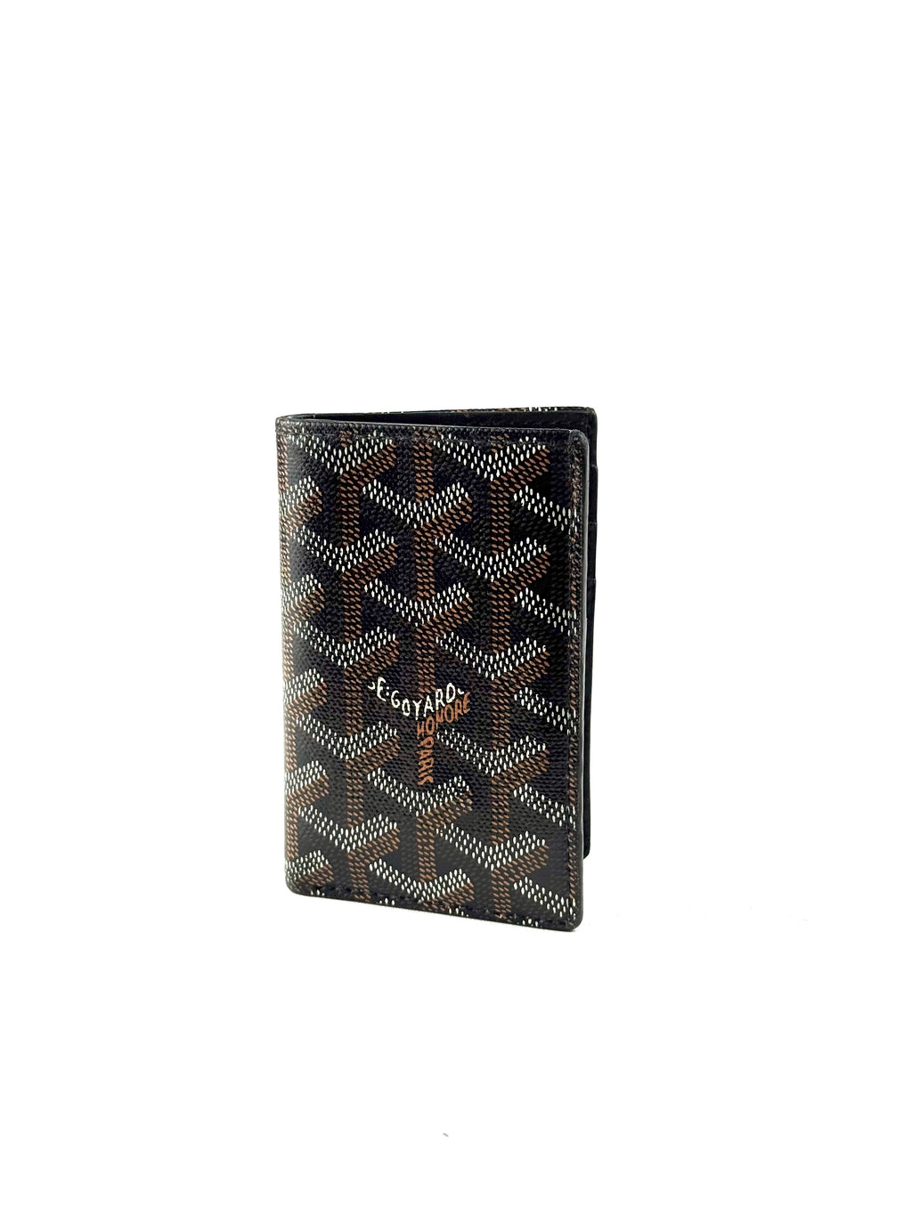 Goyard Saint Pierre Card Bifold Wallet Black