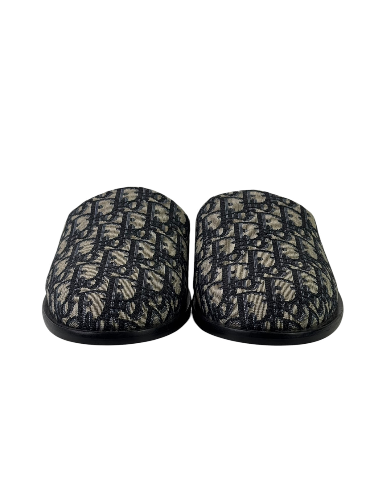 Christian Dior Oblique Jacquard Mule Slippers
