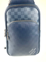 Louis Vuitton Damier Infini Navy Avenue Slingbag 5