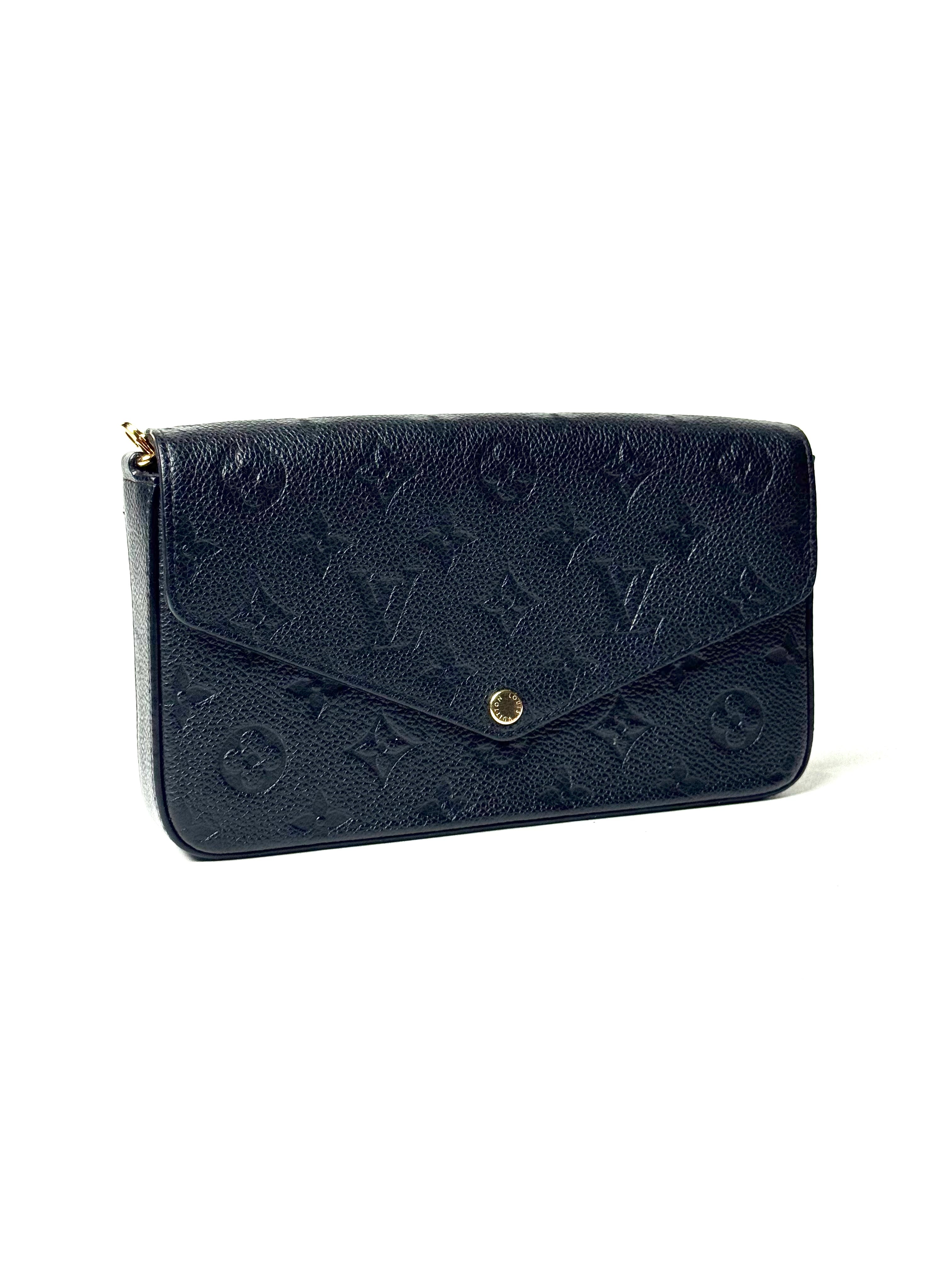 Louis Vuitton Empreinte Monogram Black Felicie Slingbag
