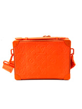 Louis Vuitton Handle Soft Trunk Taurillon Monogram Orange Slingbag 5