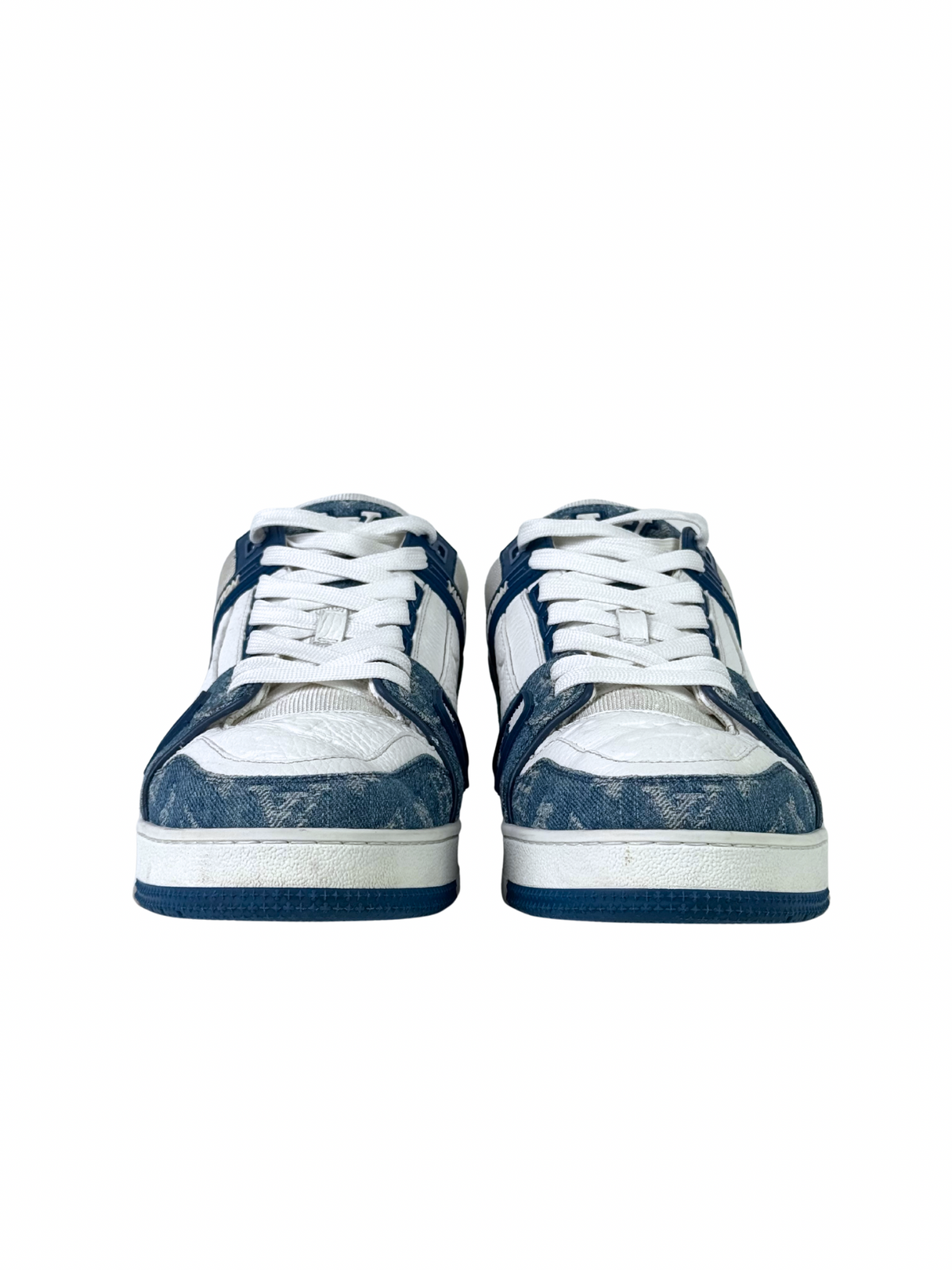 Louis Vuitton Trainer Monogram Denim Blue Sneakers