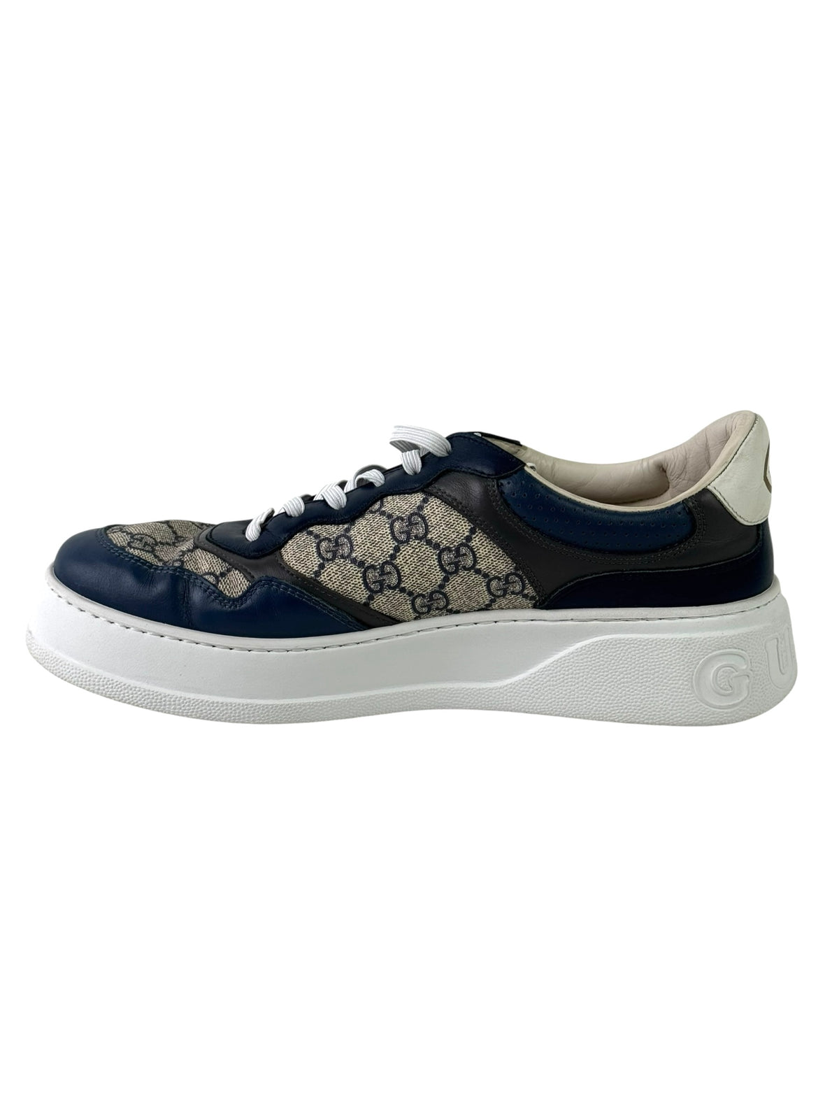 Gucci GG Leather Supreme Chunky Sneakers