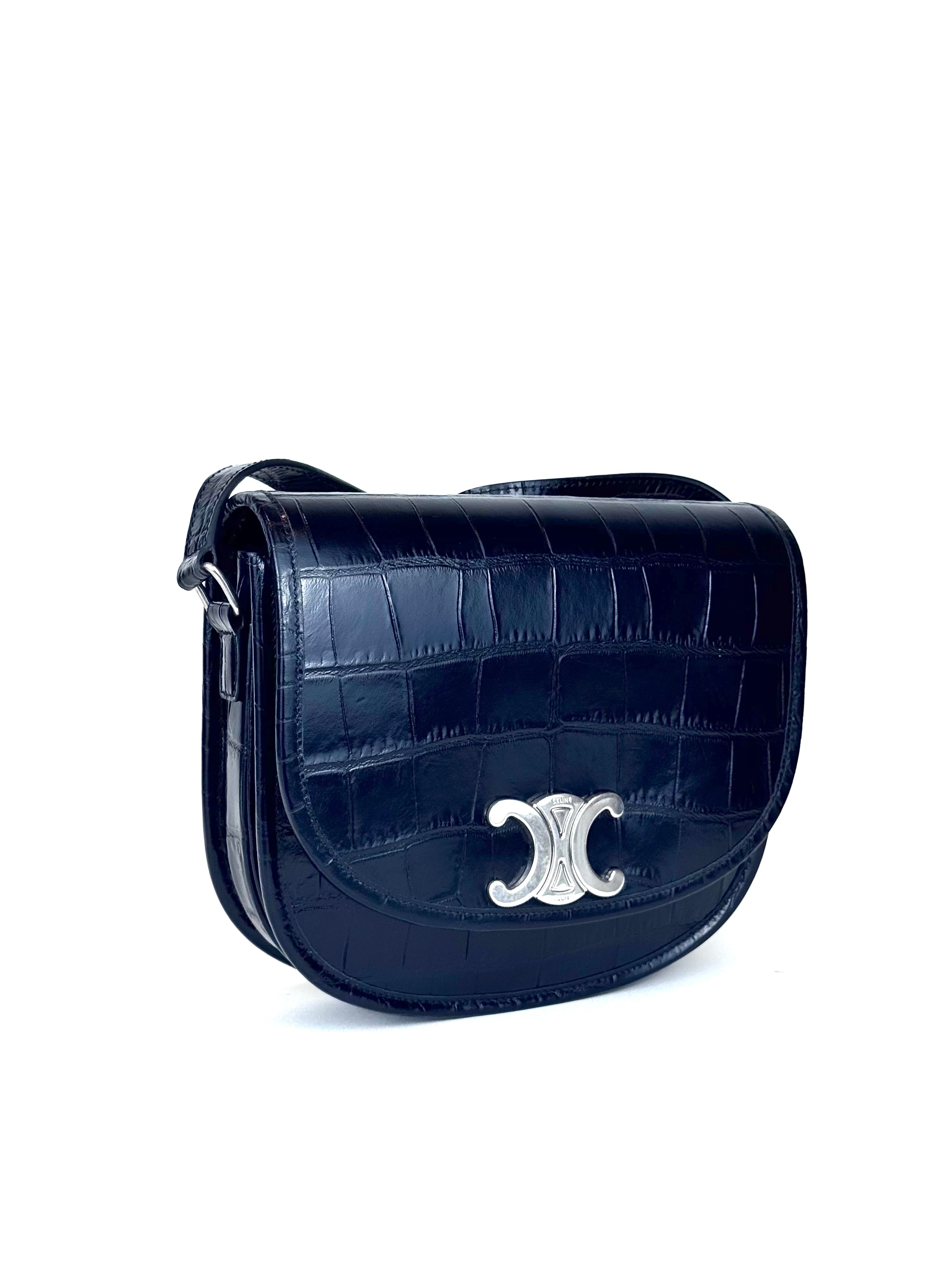 Celine Medium Besace Triomphe Crossbody Bag