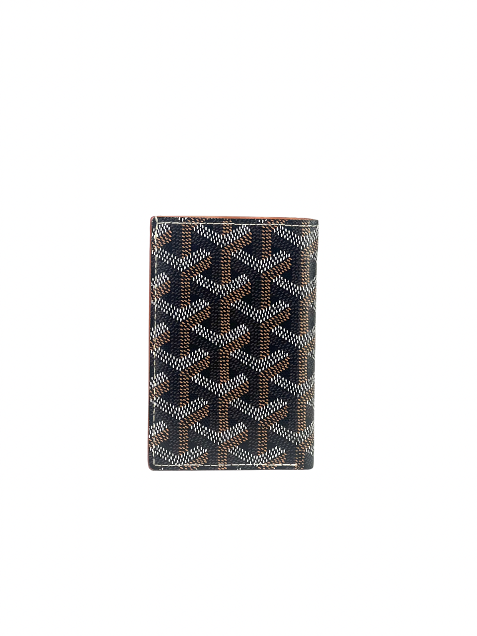 Goyard Saint Pierre Bifold Pocket Wallet Black Tan