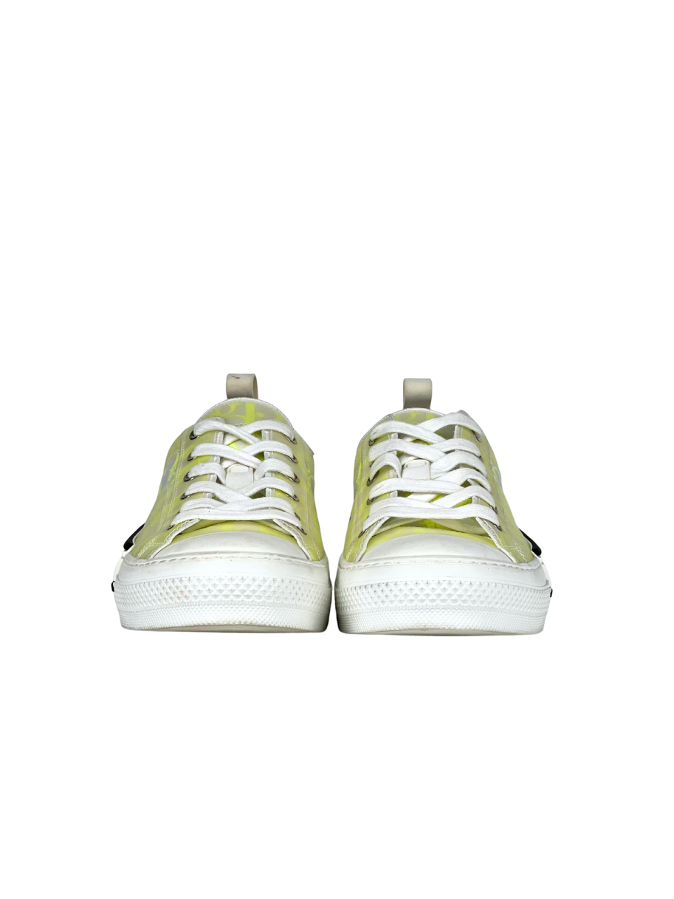 Christian Dior B23 Oblique Yellow Low Top Sneakers