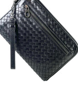 Bottega Veneta Intrecciato Black Clutch 5
