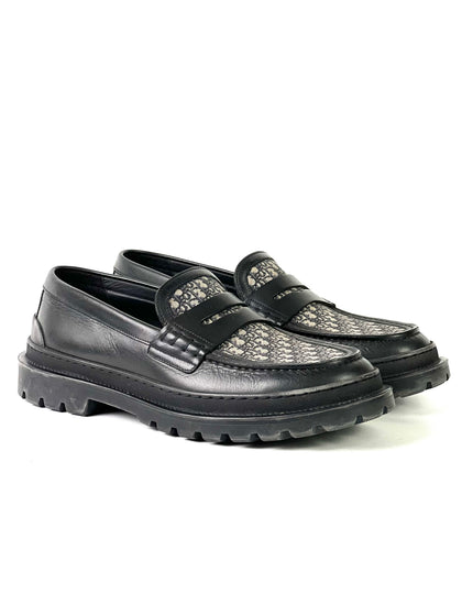 Christian Dior Oblique Jacquard Explorer Loafers
