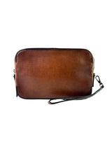 Berluti Scritto Signature Brown Clutch 6