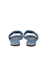 Louis Vuitton Monogram Baby Blue Flat Mules 4