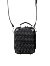 Fendi FF Logo Mini Troley Jacquard Slingbag 6