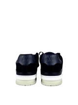 Louis Vuitton Eclipse Monogram Black Suede Trainer Sneakers 4
