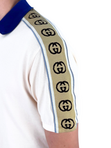 Gucci GG Interlocking Cotton Reflective Polo Shirt 4