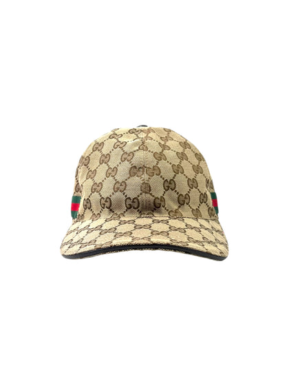 Gucci GG Supreme Brown Cap