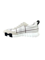Hermès Bouncing Stitch White Leather Sneakers 3