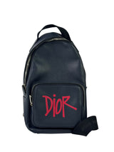 Christian Dior x Stussy Grain Leather Rider Slingbag 1