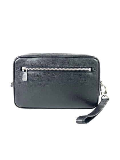 Louis Vuitton Taiga Leather Logo Kasai Clutch