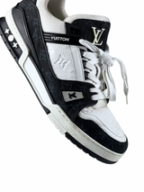 Louis Vuitton Trainer Monogram Denim Black Sneakers 6
