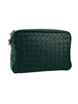 Bottega Veneta Intrecciato Green Camera Bag 2
